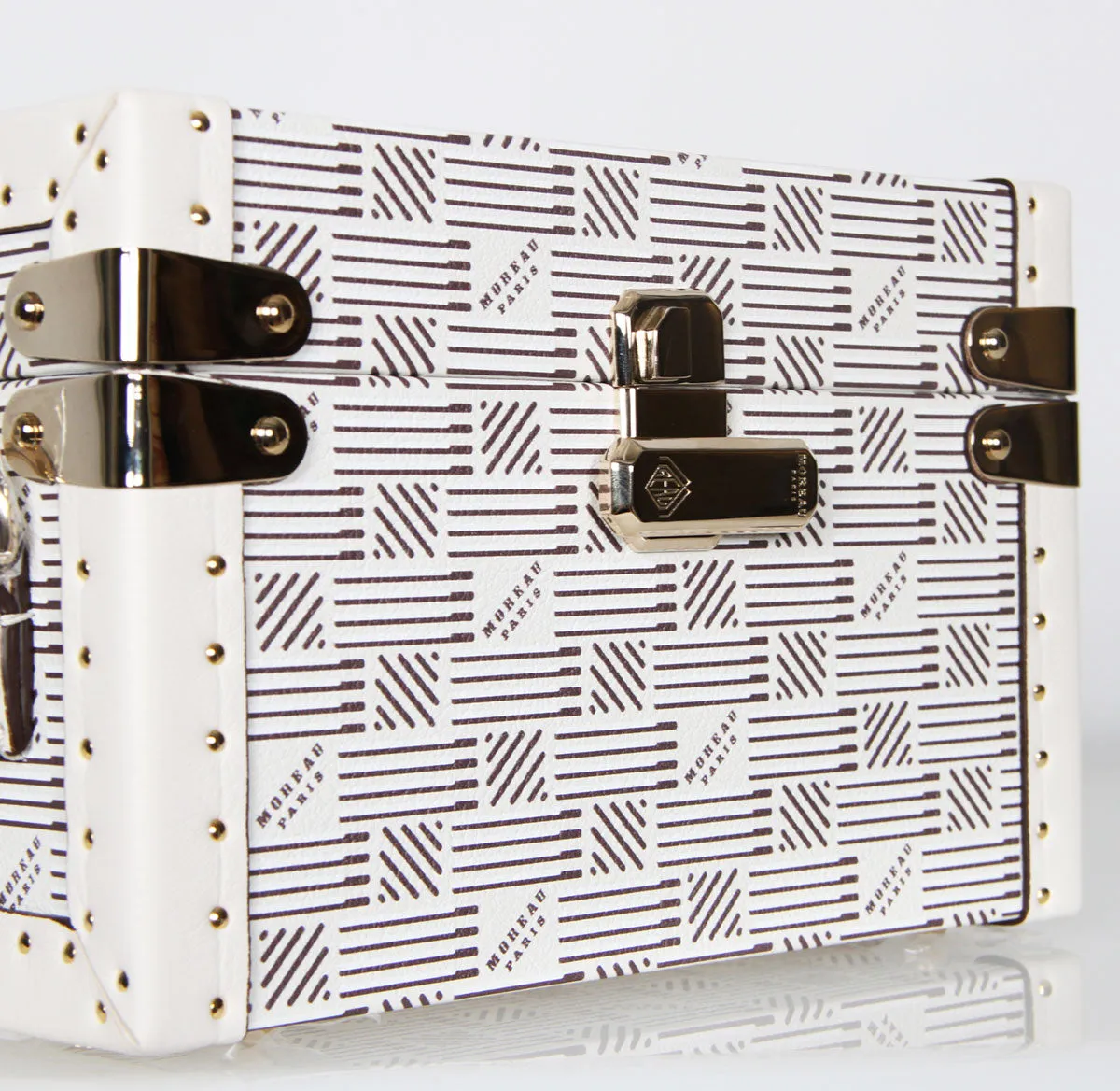 Victoria Mini Trunk, Milk Moreau Bags
