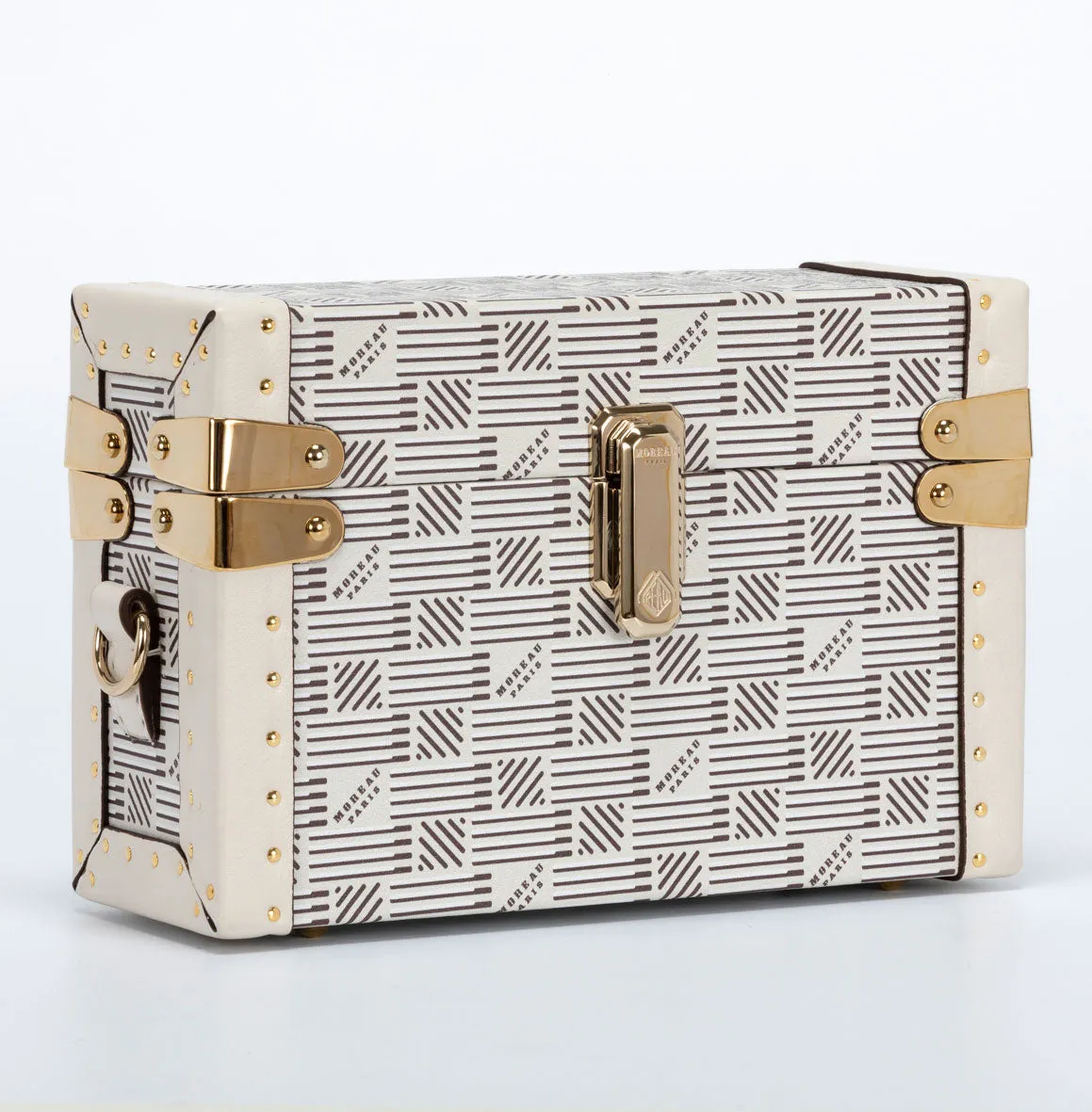 Victoria Mini Trunk, Milk Moreau Bags