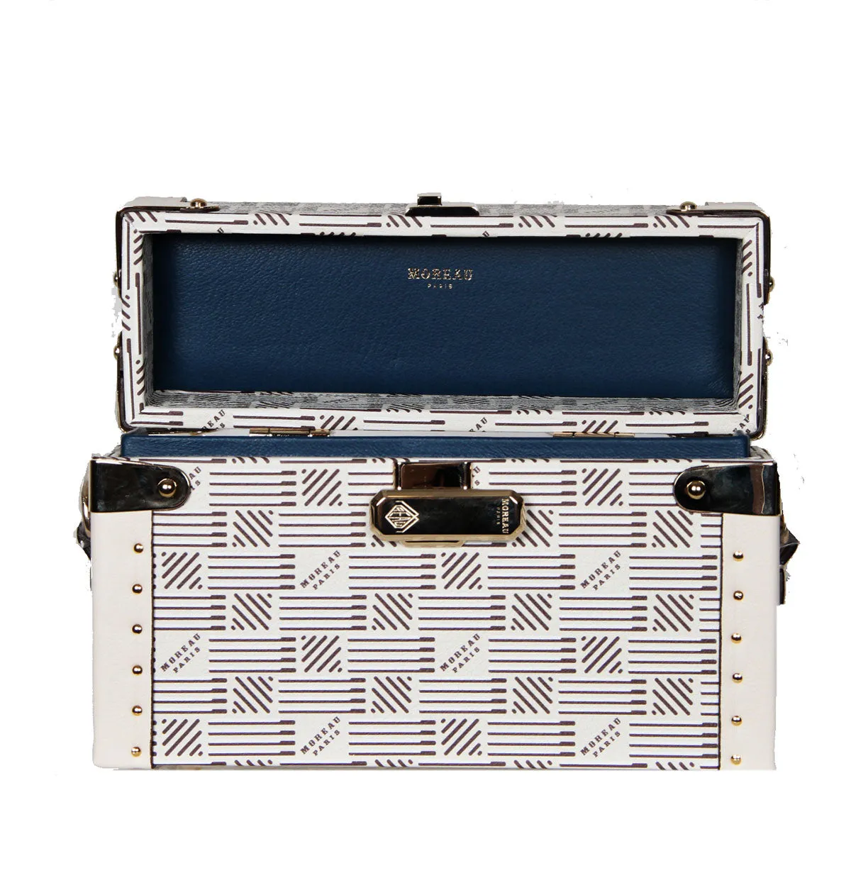 Victoria Mini Trunk, Milk Moreau Bags
