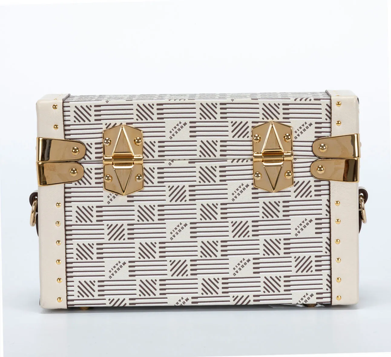 Victoria Mini Trunk, Milk Moreau Bags
