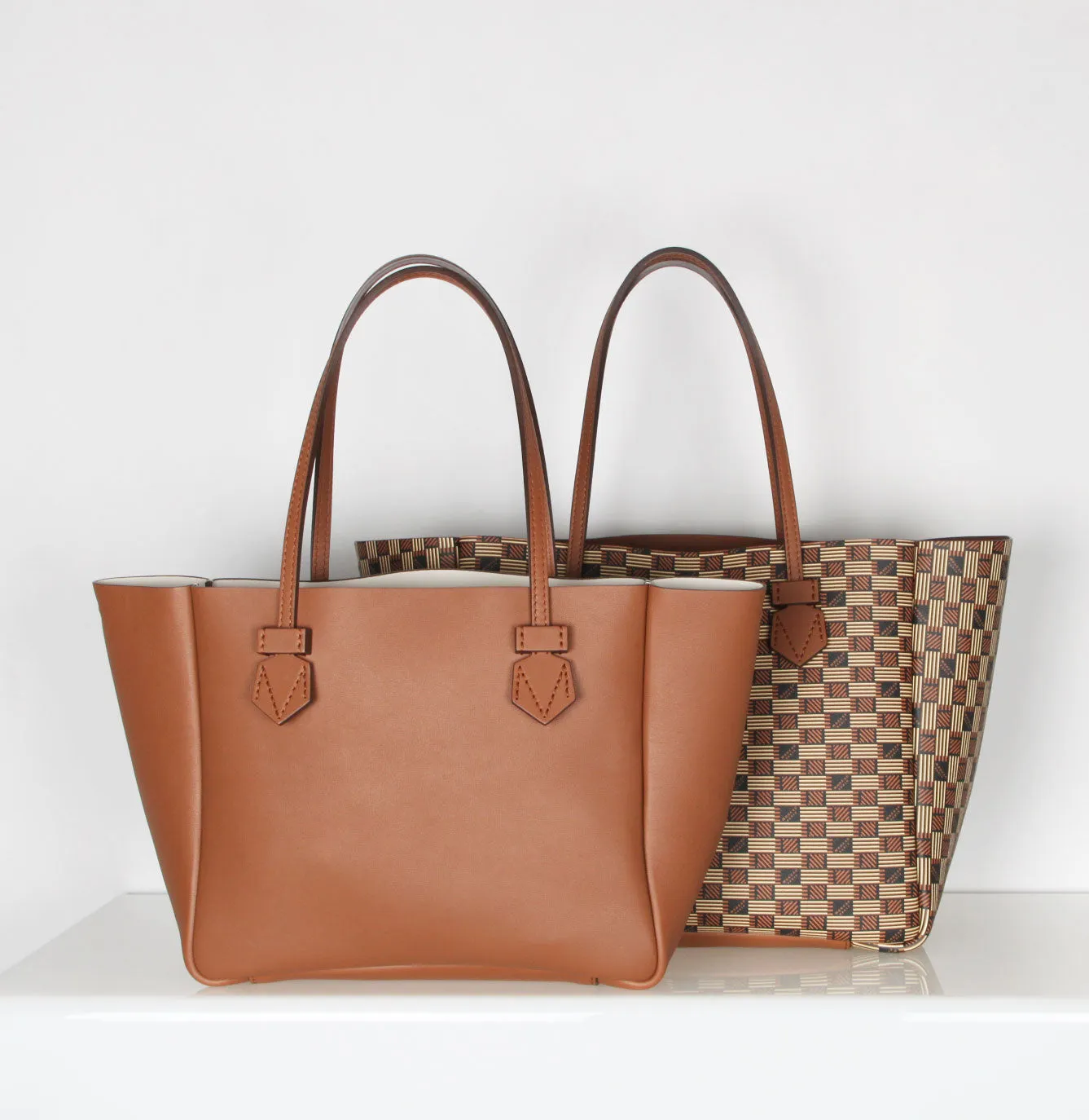 Vincennes PM Reversible Tote, Fauve Moreau Bags