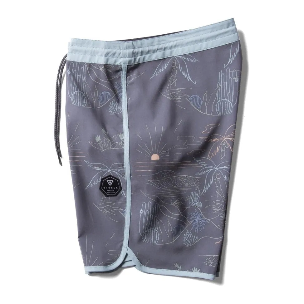 Vissla Desert Barrels 18.5" Mens Boardshort - Phantom