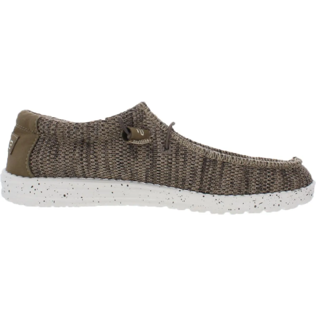 Wally Sox Mens Knit Ankle Slip-On Sneakers