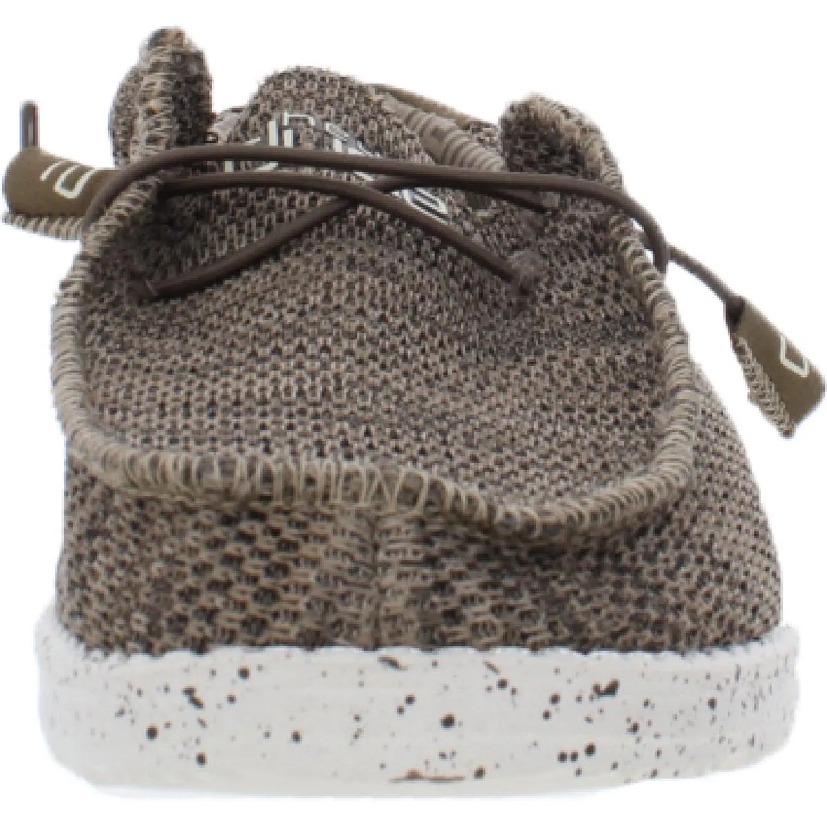 Wally Sox Mens Knit Ankle Slip-On Sneakers