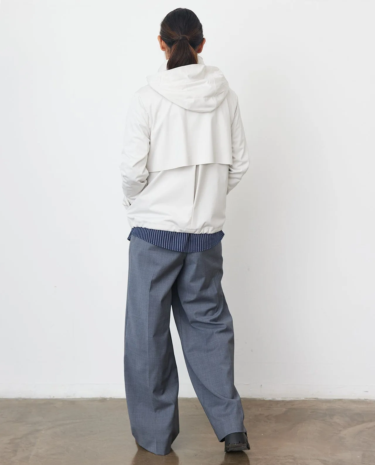 Waterproof City Walker Jacket | Atmosphere White