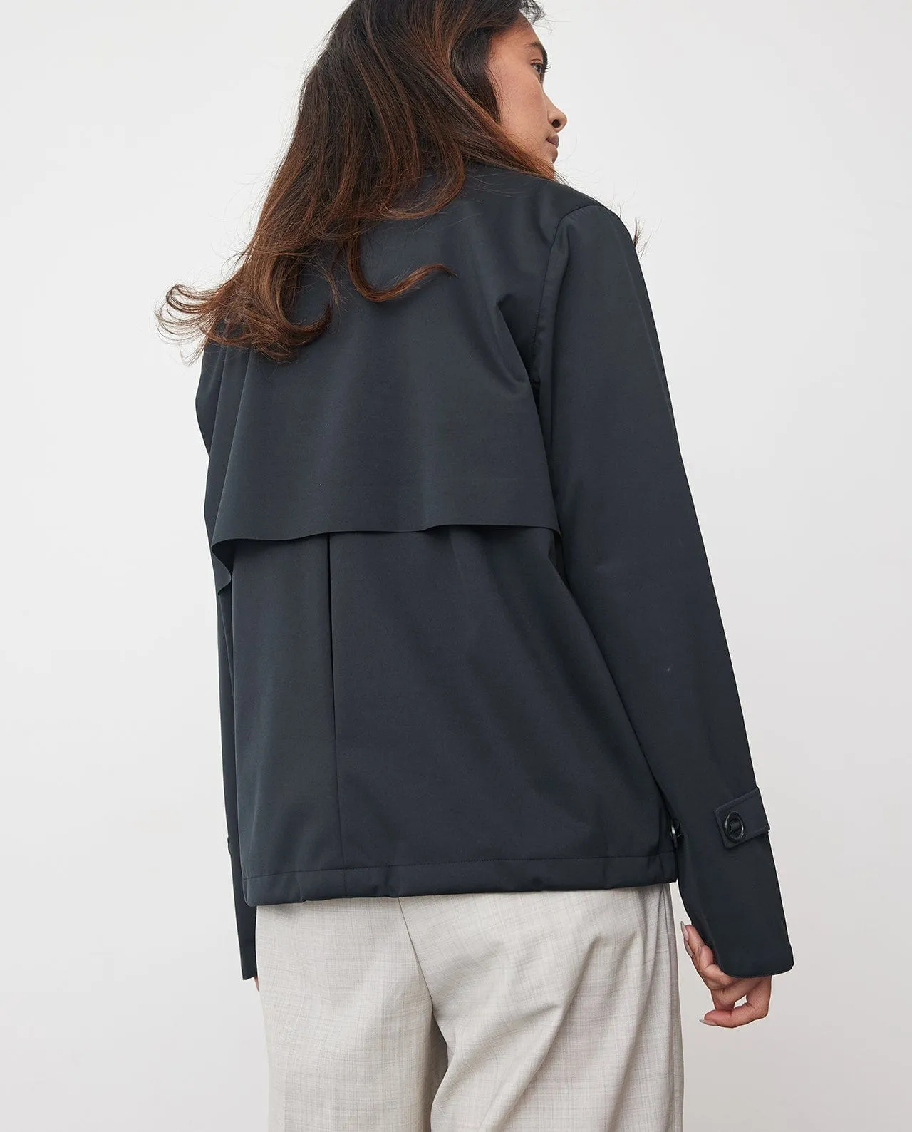 Waterproof City Walker Jacket | Atmosphere White