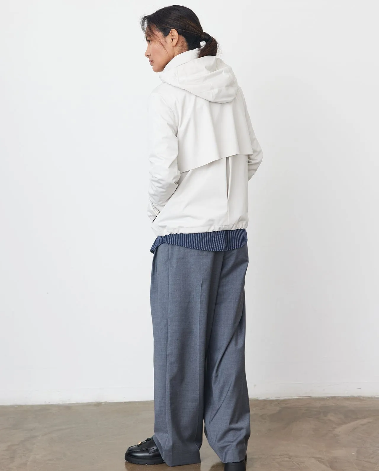 Waterproof City Walker Jacket | Atmosphere White