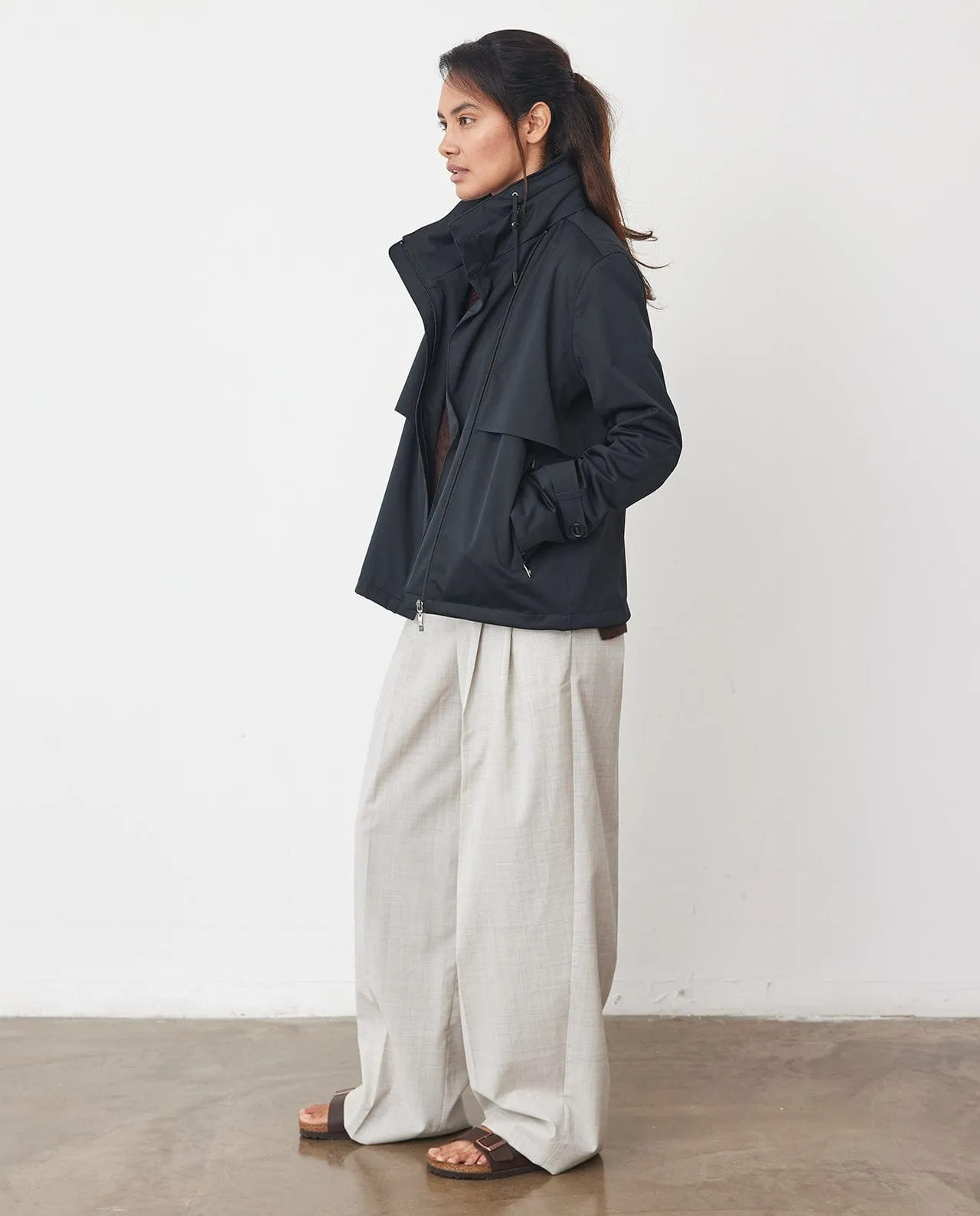 Waterproof City Walker Jacket | Atmosphere White