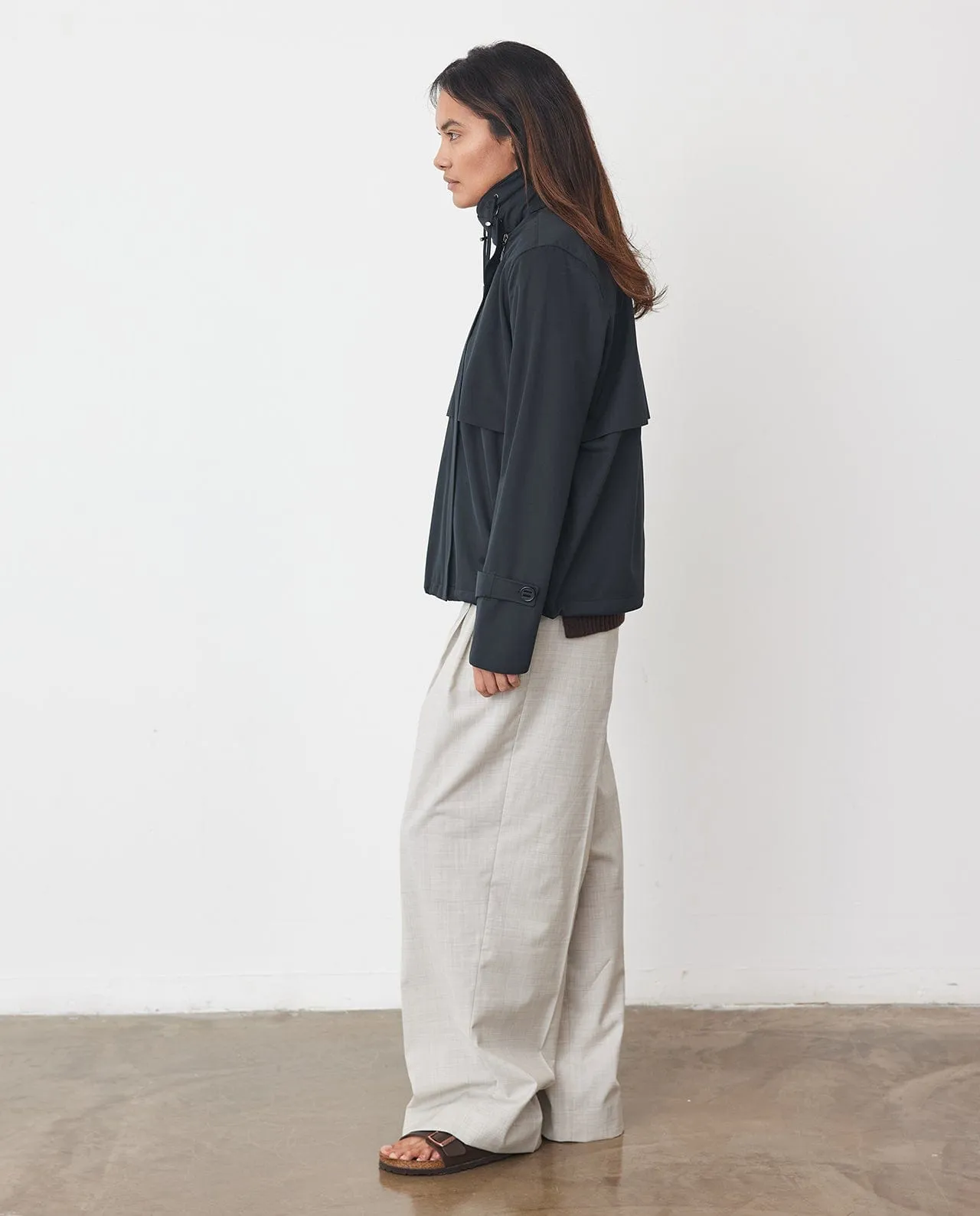 Waterproof City Walker Jacket | Atmosphere White