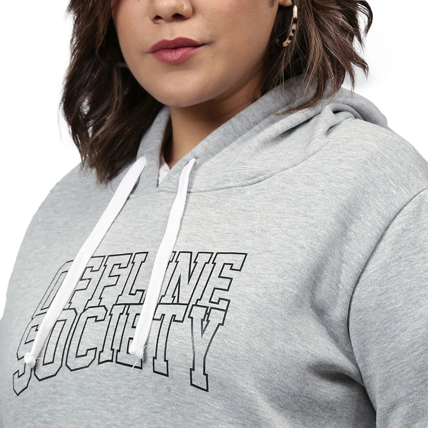 Women Full Sleeve Hooded Sweatshirt