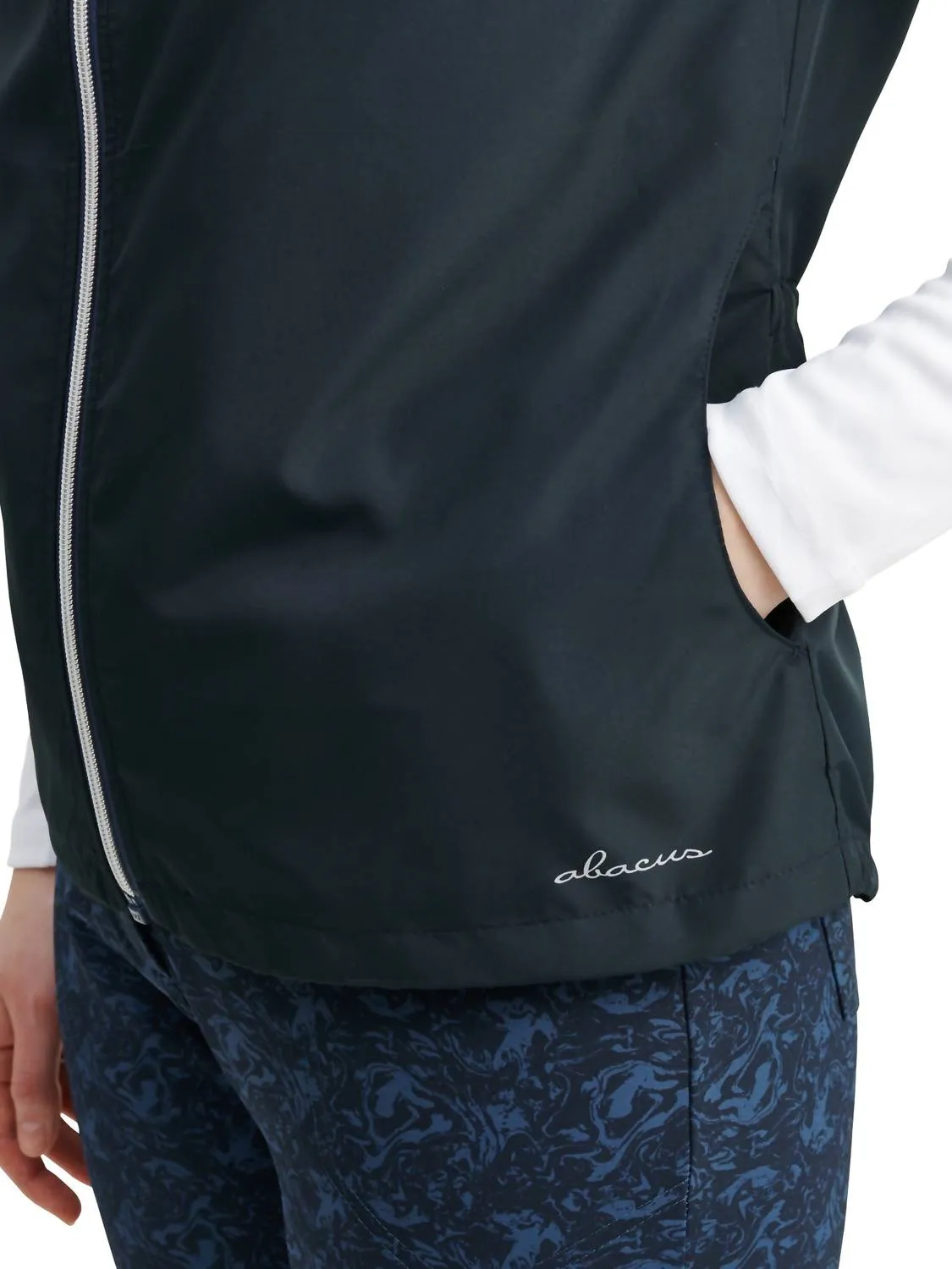 Women Ganton Stretch Wind Vest In Navy