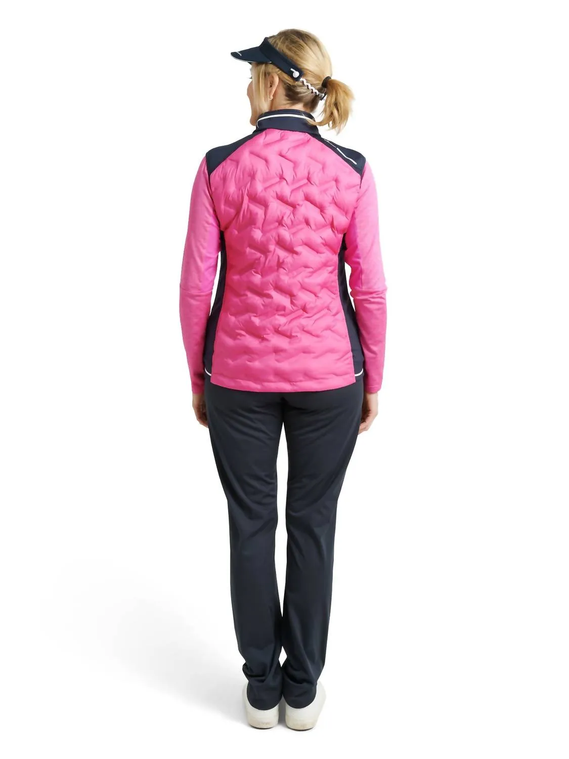 Women Grove Hybrid Vest In Rose