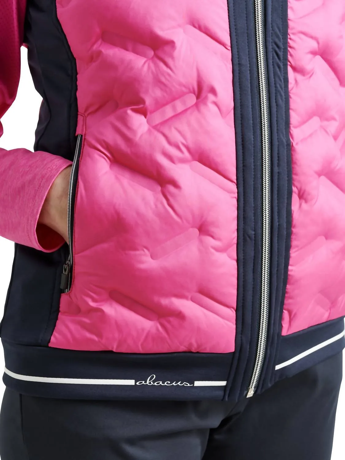 Women Grove Hybrid Vest In Rose