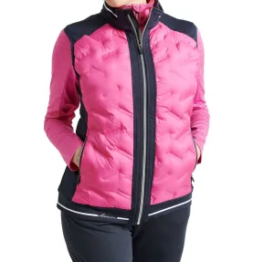 Women Grove Hybrid Vest In Rose