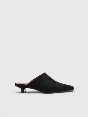 Women Sepino Suede Mules In Black