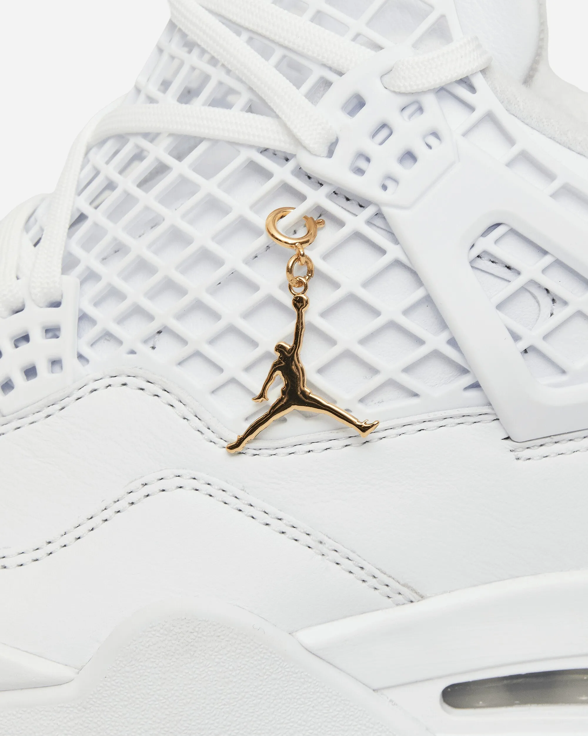 Women's Air Jordan 4 Net Sneakers White