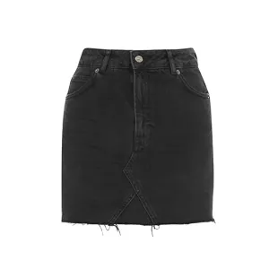 Women's asymmetrical Skirt,Black