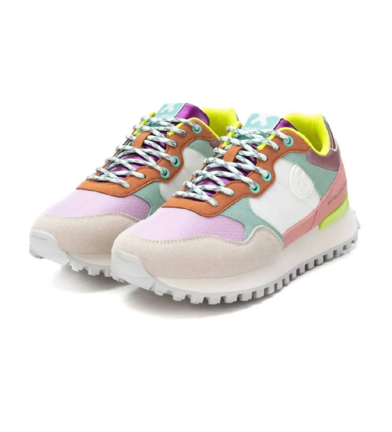 Women's Textile Sneakers In Multicolor