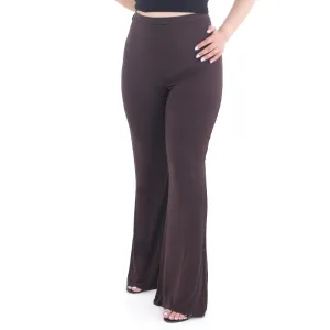 Women's Wide Leg Classic Pant,Brown