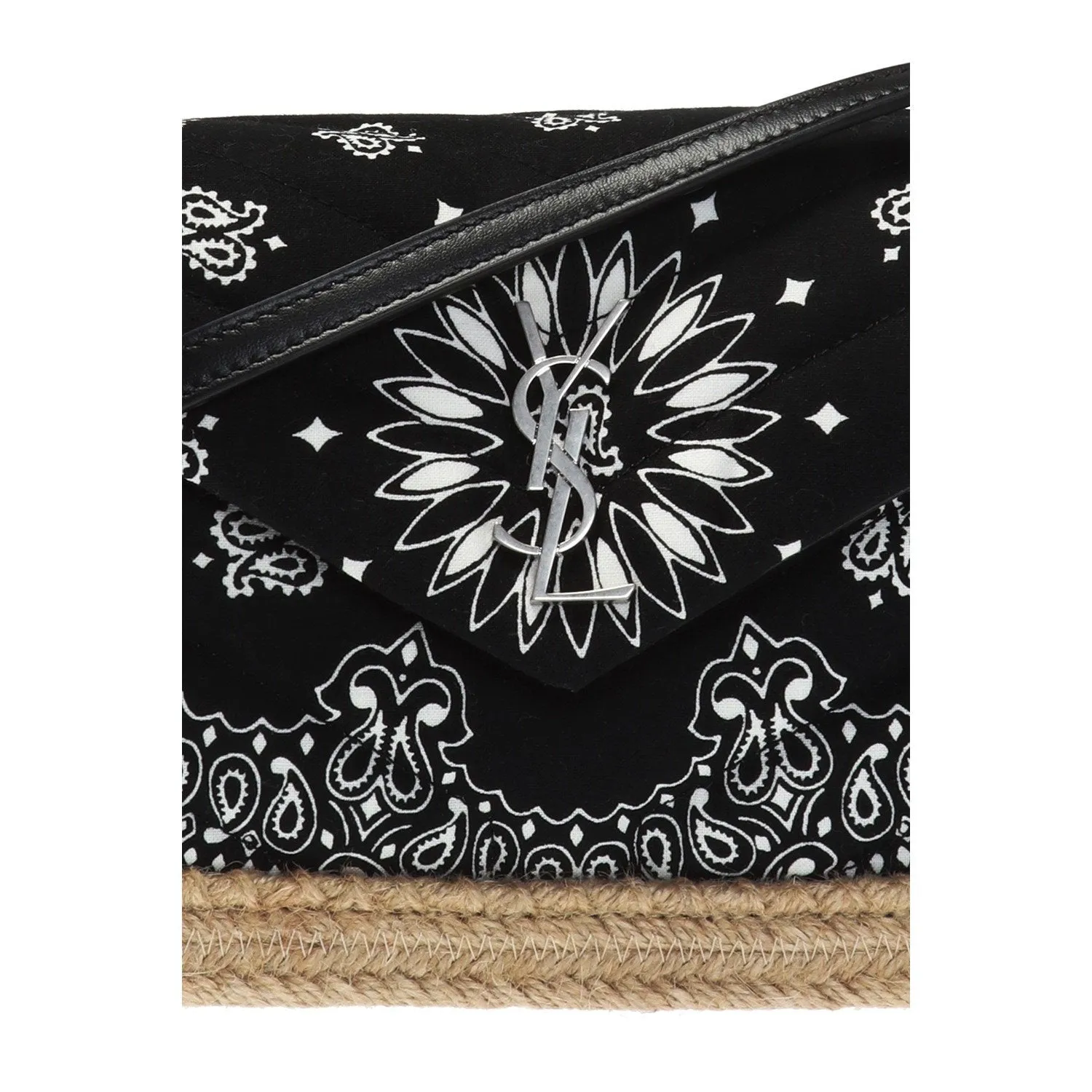Ysl Bags Saint Laurent Loulou Black Paisley Quilted Small Cross Body Bag 531045