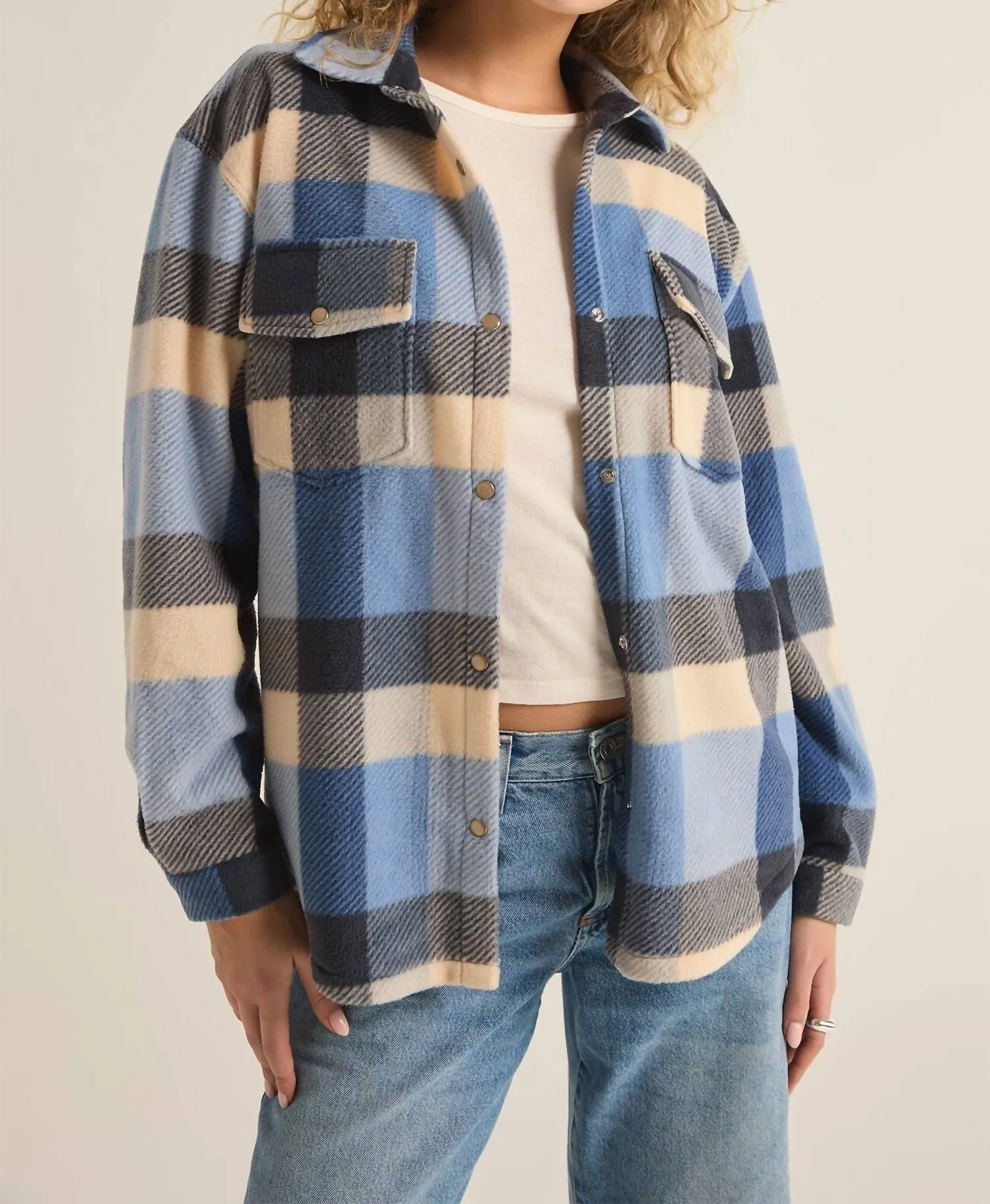 Z Supply - Hiker Two Tone Fleece Jacket