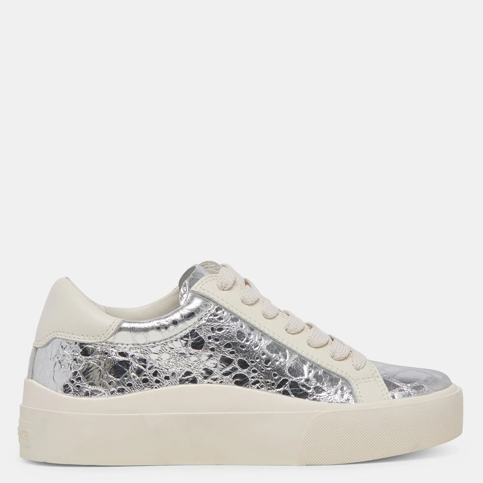 Zayn 360 Sneakers Silver Distressed Leather