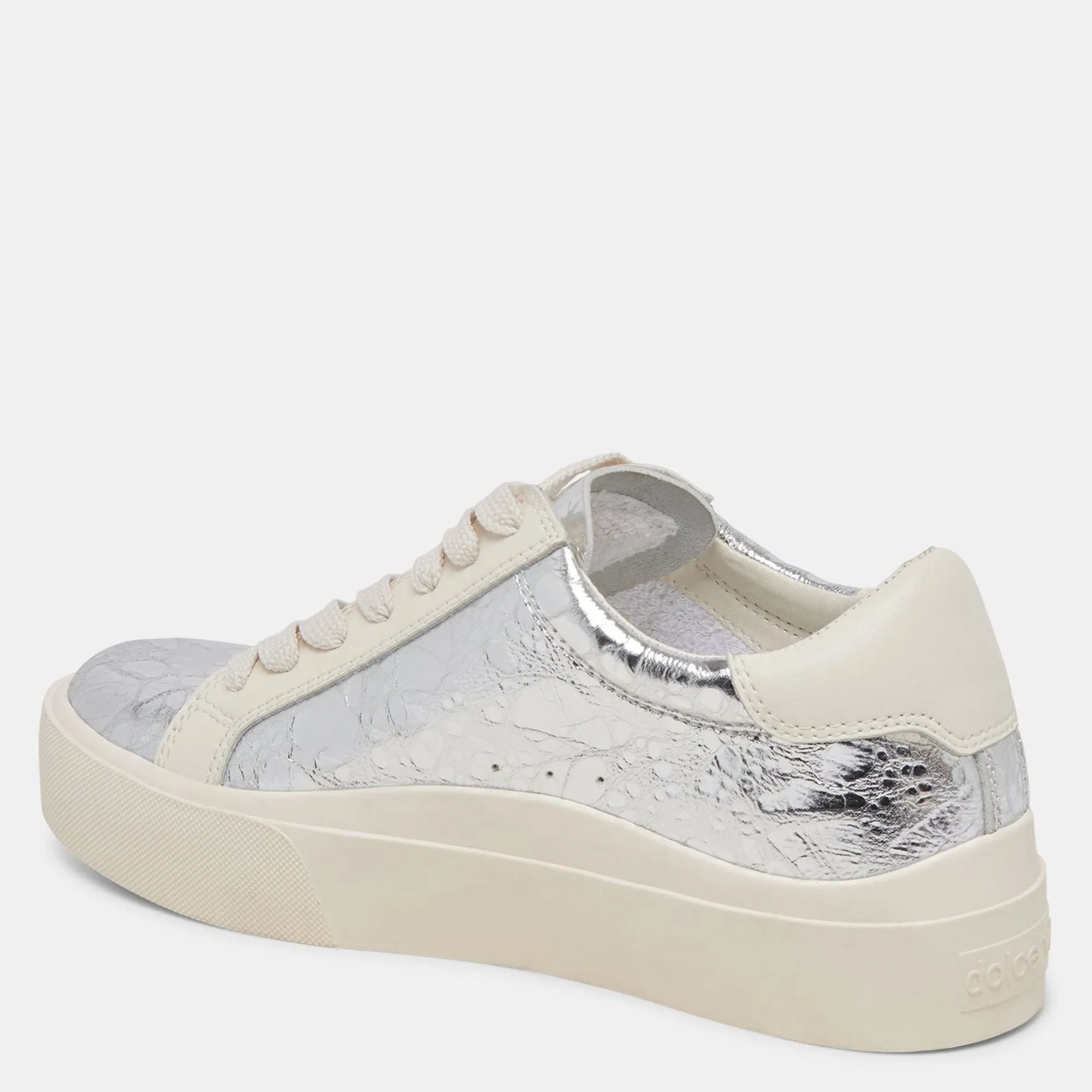 Zayn 360 Sneakers Silver Distressed Leather